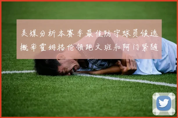 美媒分析本赛季最佳防守球员候选概率霍姆格伦领跑文班和阿门紧随其后