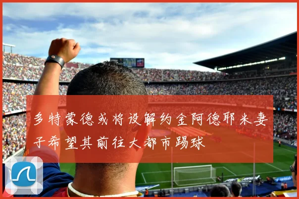 多特蒙德或将设解约金阿德耶米妻子希望其前往大都市踢球